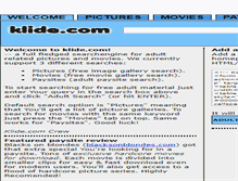 Tablet Screenshot of klide.com